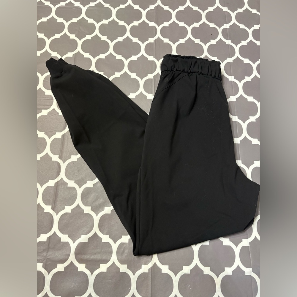 Lululemon Stretch High-Rise Women’s Black Joggers - Picture 3 of 9